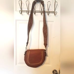 Vegan Leather Urban Express studded Crossbody